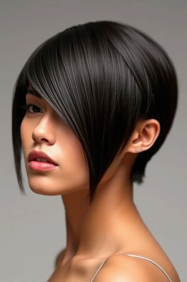 Sleek 2B Hair Tresses: A Minimalist Approach