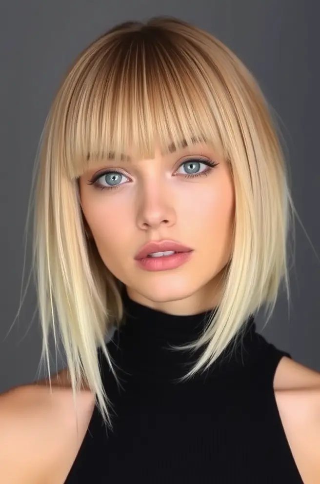 Sleek Fringe Hair Ideas for a Modern Vibe