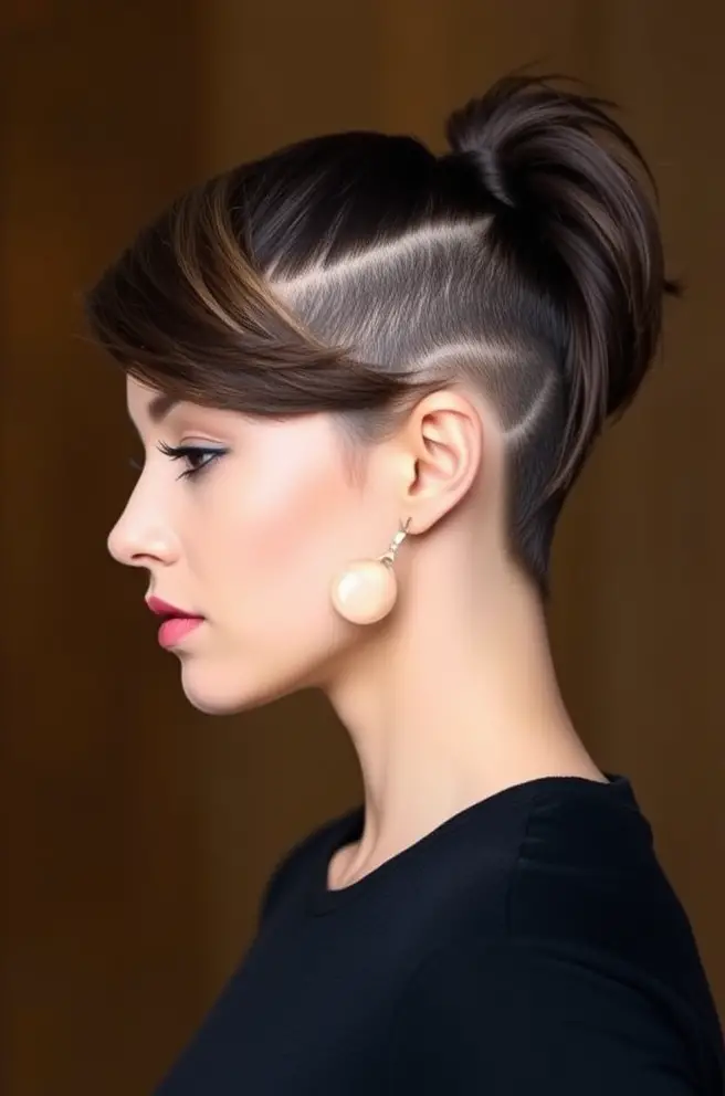 - Sleek Rat Tail Haircuts for Modern Elegance