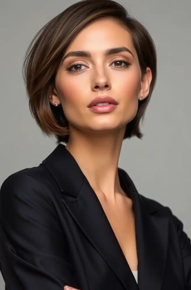 Sleek Short Hair Looks for Effortless Glam