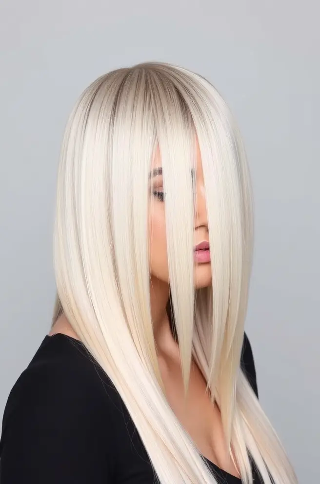 Sleek and Smooth 3A Hair Straight Styles