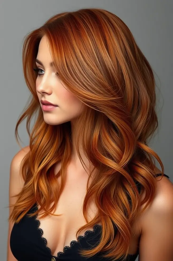 Stunning Auburn Hair Color Ideas