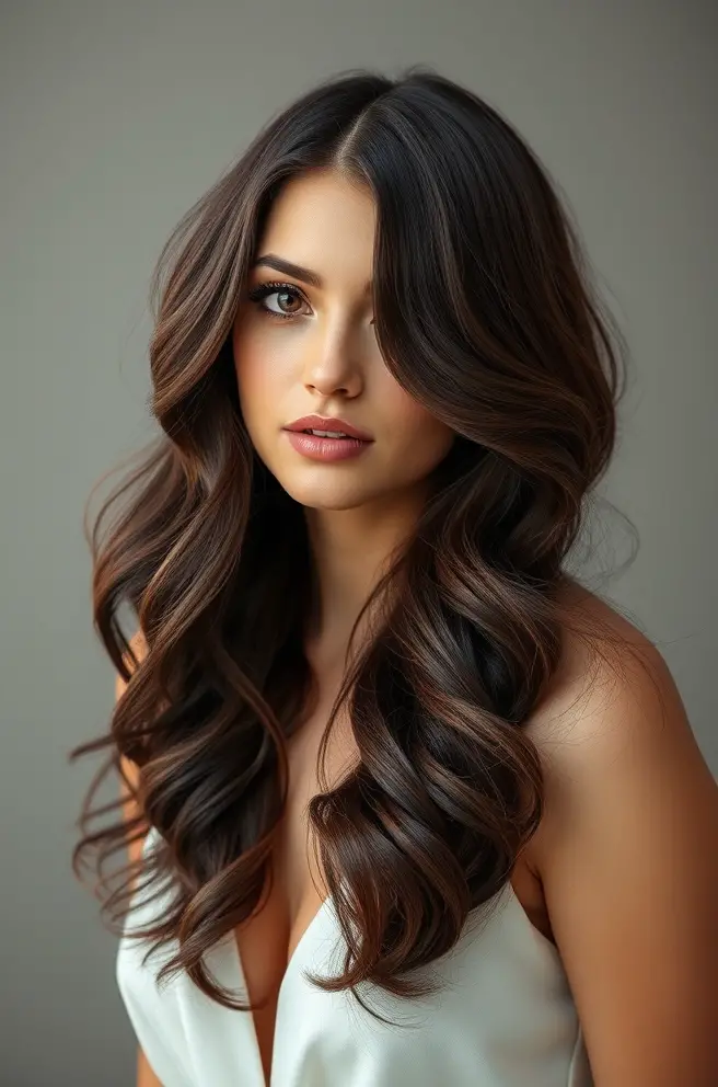 Stunning Loose Waves for 2C Hair