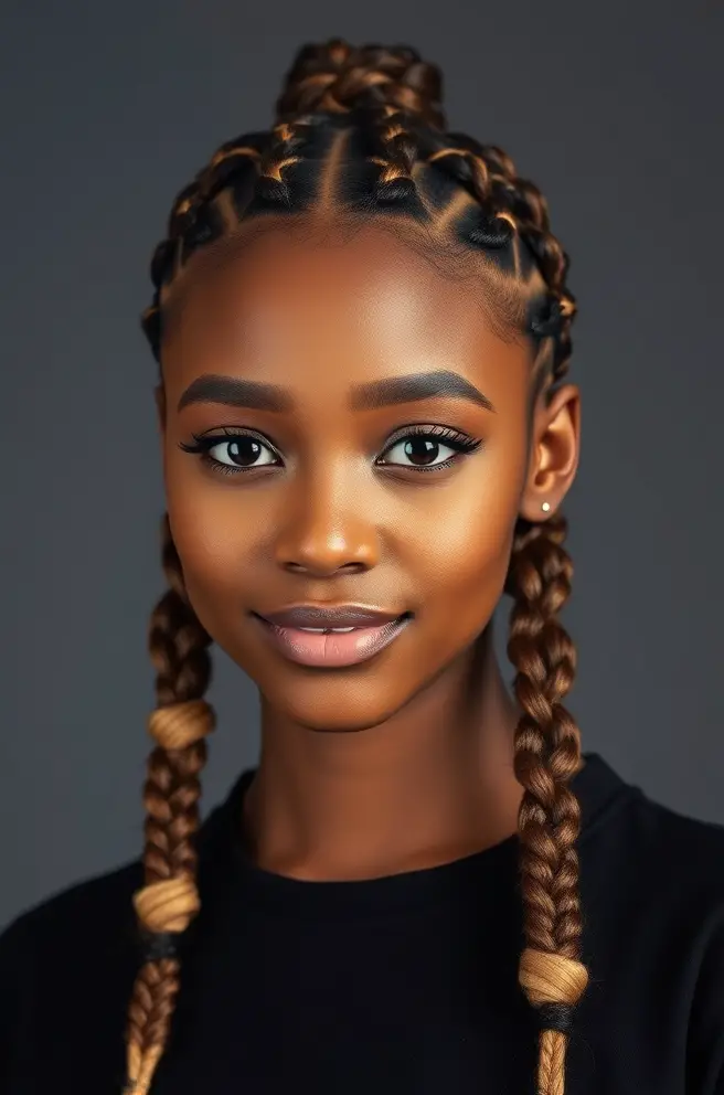 Stylish 2B Hair Braids for a Fun Look