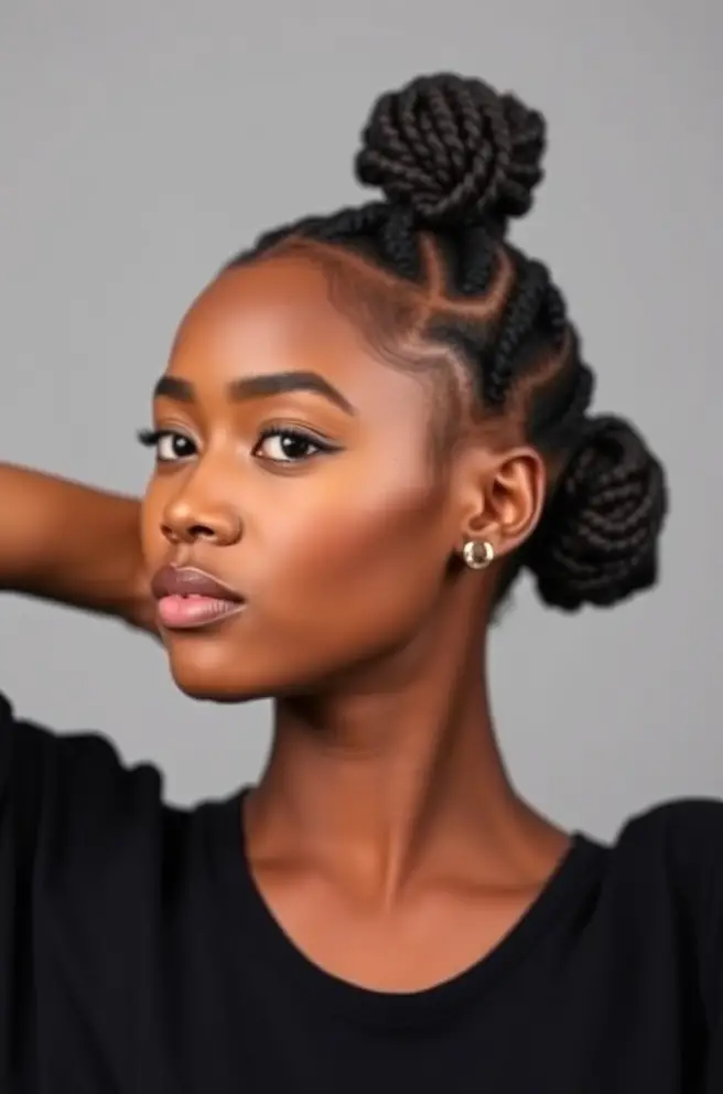 Stylish 3C Hair Bantu Knots for a Unique Flair