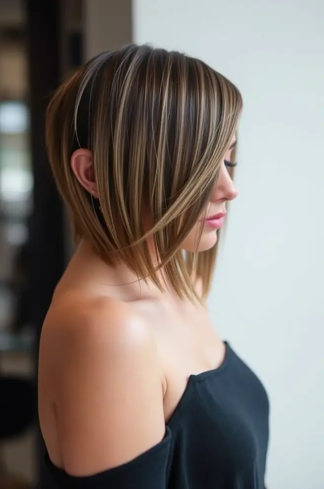 Stylish Butterfly Hair Cut for Medium-Length Hair