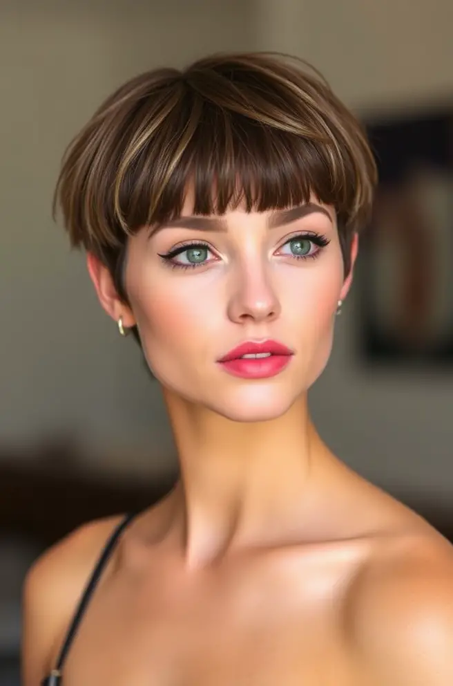 - Stylish Short Hair Styles with Bangs for a Fresh Look