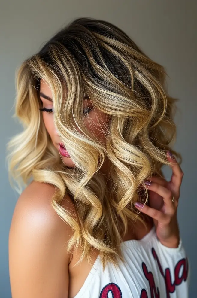 Textured Waves Hair: Luscious Textured Waves for a Boho Feel