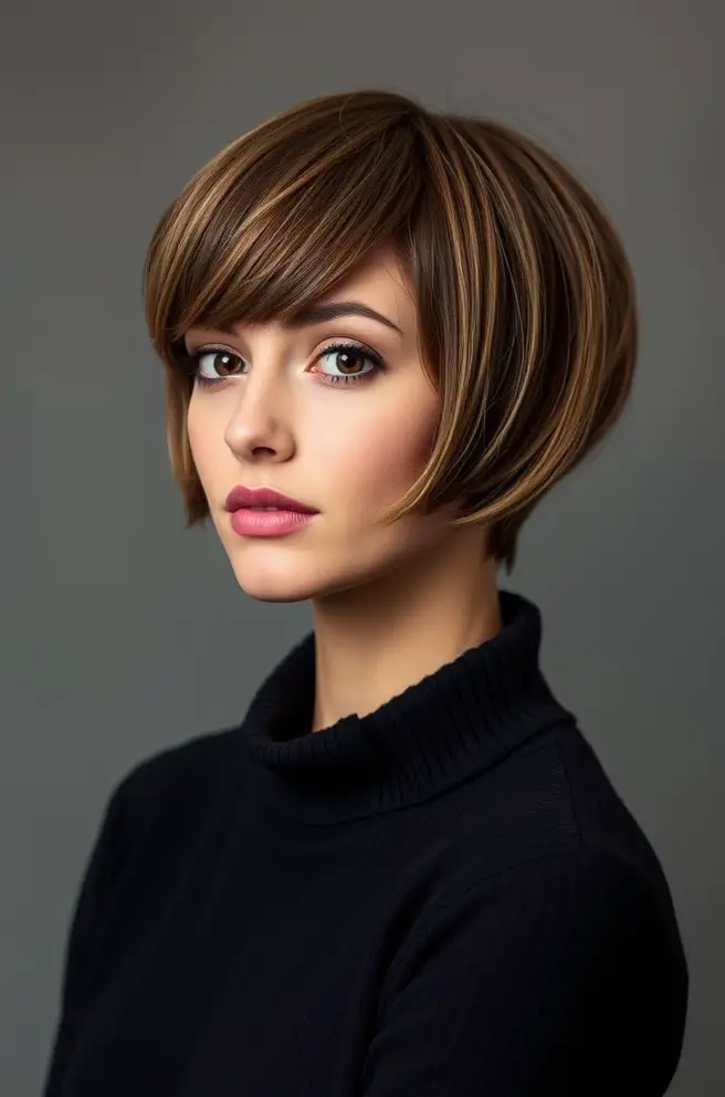 Timeless Blunt Short Hair Cut Options