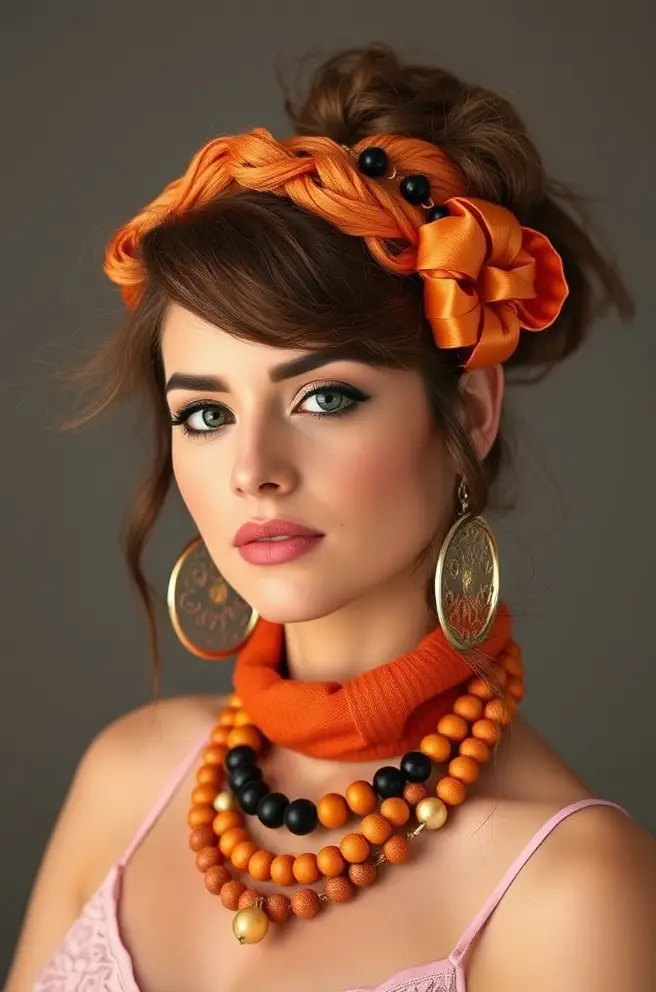 Trendy Accessories to Elevate 3A Hair Styles