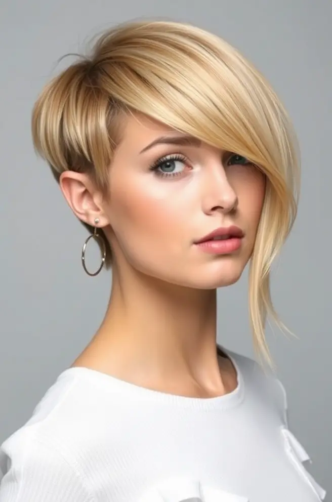 Trendy Butterfly Haircut for Blunt Ends