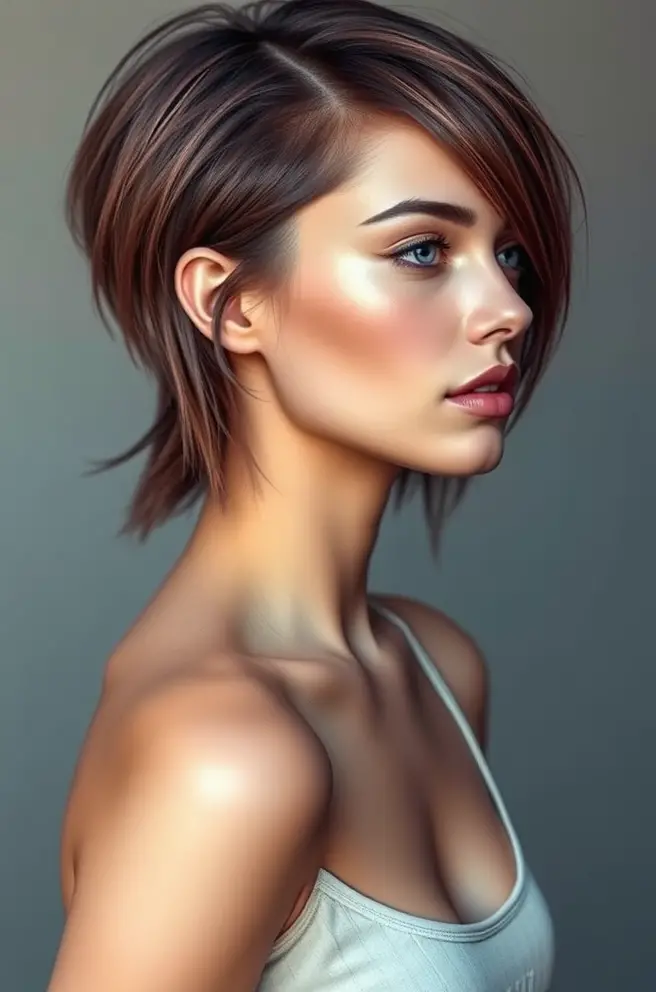 Trendy Mullet Haircut for Modern Women