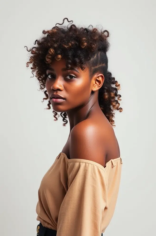 Trendy Wiggins Hair Curly Texture