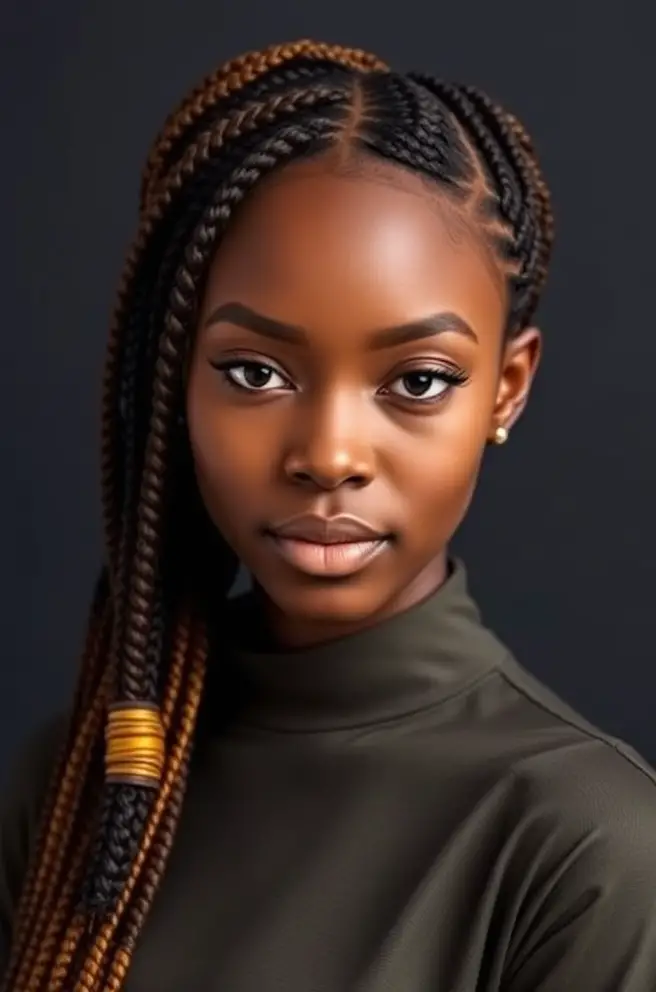 Unique Braided Hairstyles for 4C Hair