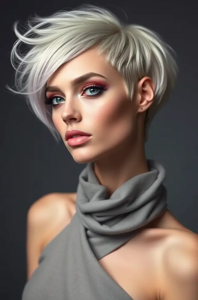 Unique Free Forms Hair Looks for Short Styles