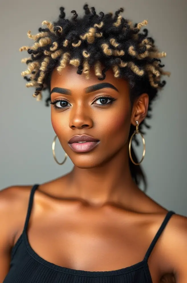 Unique Natural Texture Styles for 3A Hair