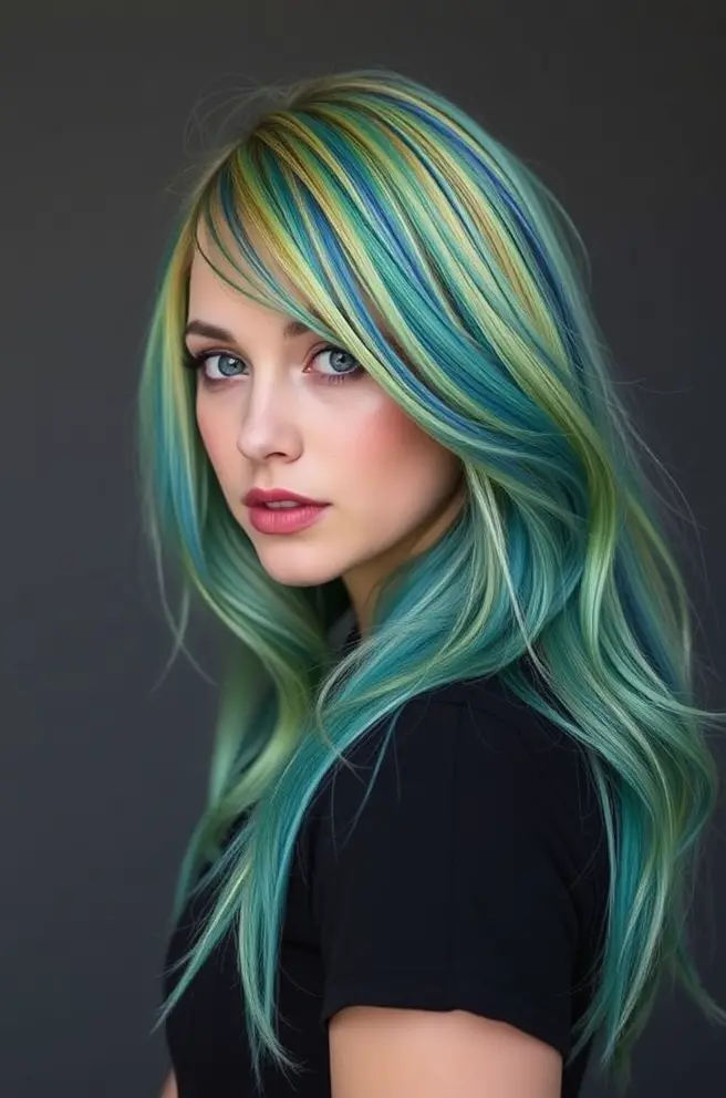 Unique Skunk Hair Color Combinations to Try