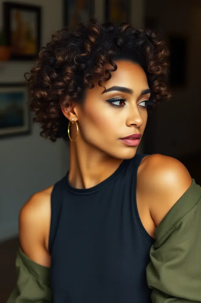 Versatile Low Fade Curly Hair Concept for Any Lifestyle