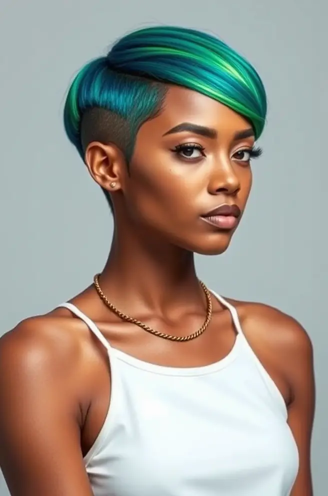 Vibrant 3C Hair Tapered Cuts to Stand Out