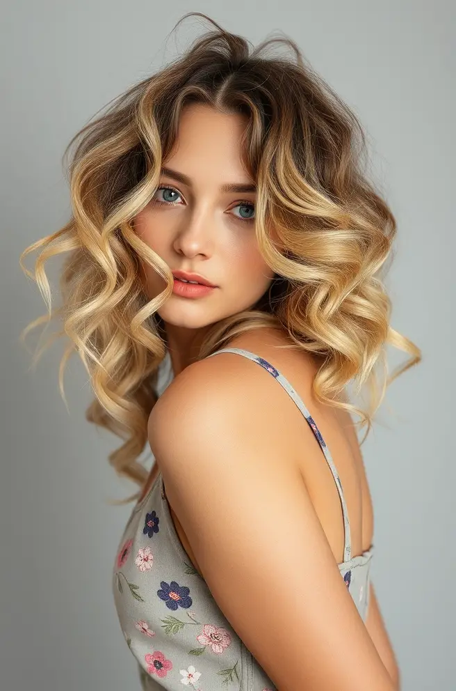 Wavy Wicks Hair Inspiration for a Playful Vibe